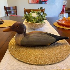 Vintage Porcelain Mallard Figurine